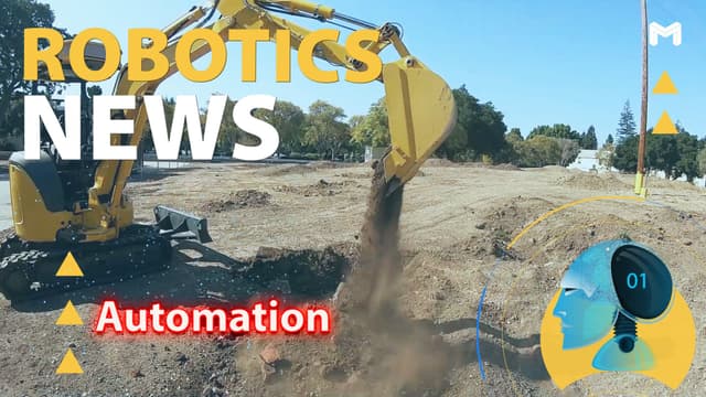 Automatic Excavator for Automation in Construction Industry